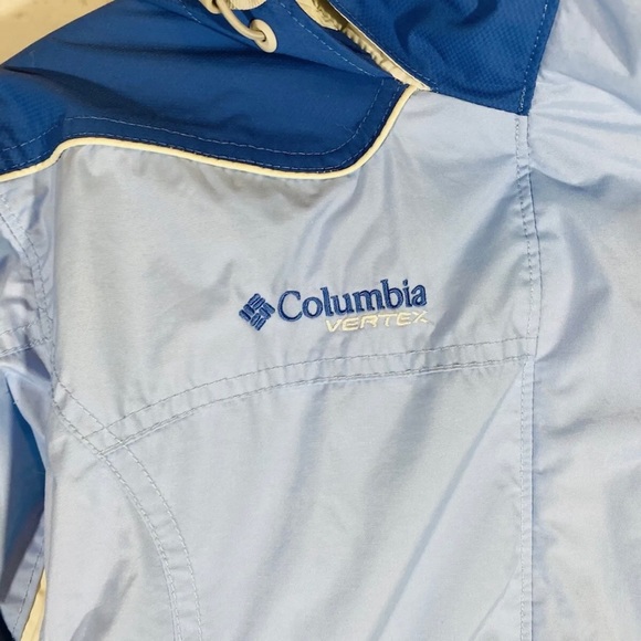 Columbia Vertex Hooded Ski Jacket Winter Small Blue 2 In 1 Snow Sports Warm - Picture 9 of 15